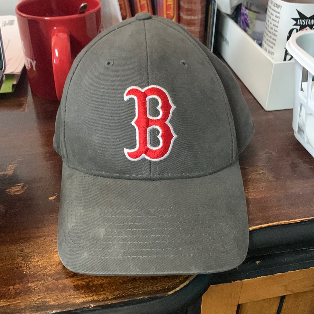 Boston red sox cap/hat gray